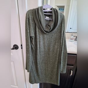 CAbi Fleece Knit Dress, Women's Size M